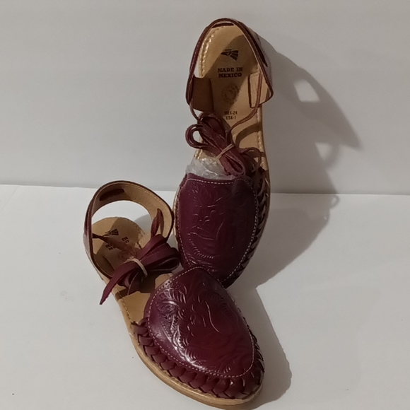 Purple ankle Huaraches rose - Picture 1 of 4